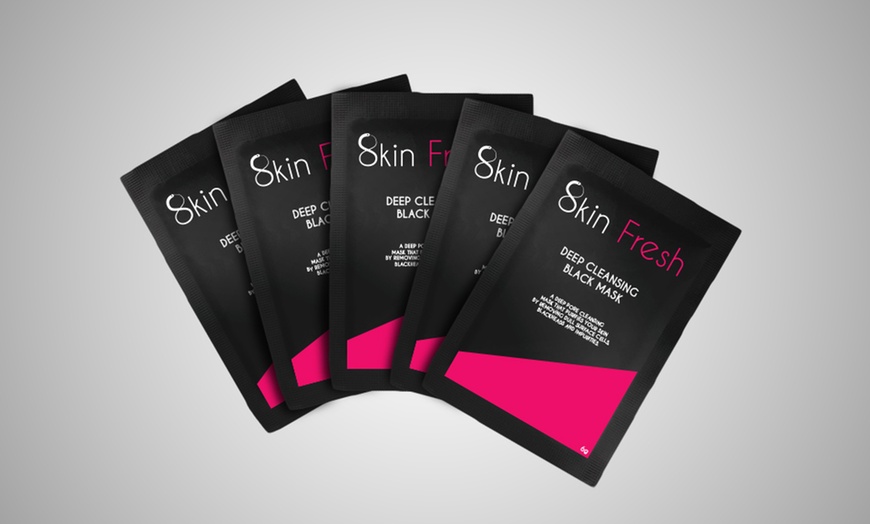 Image 4: Black Peel-Off Mask Sachets