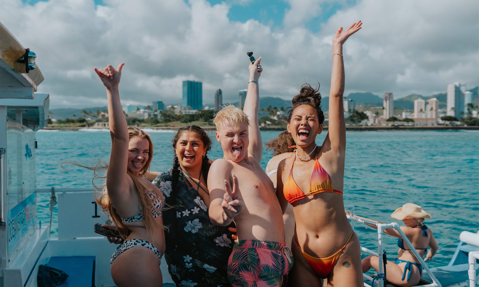Live Music, Swimming & More: Party Sunset Cruise for One, Two or Four