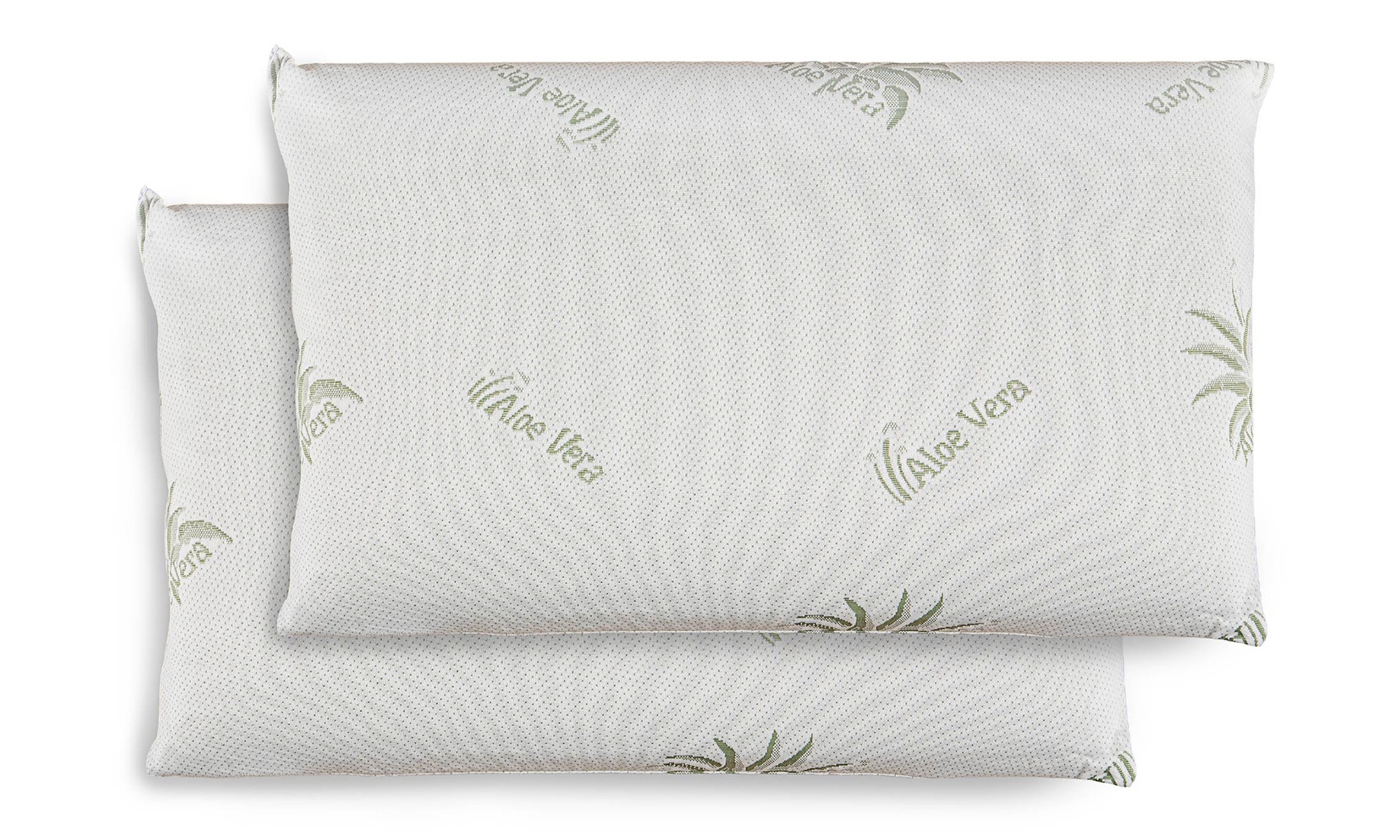 Coppia guanciali memory foam aloe vera