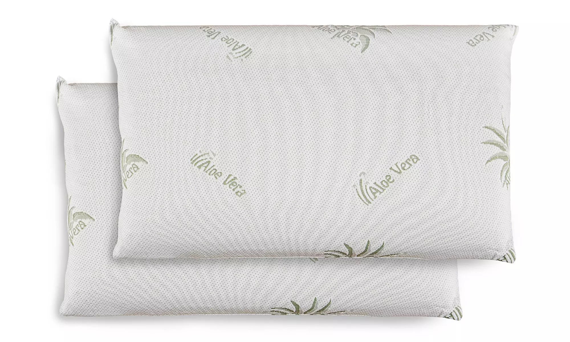 Coppia guanciali memory foam aloe vera