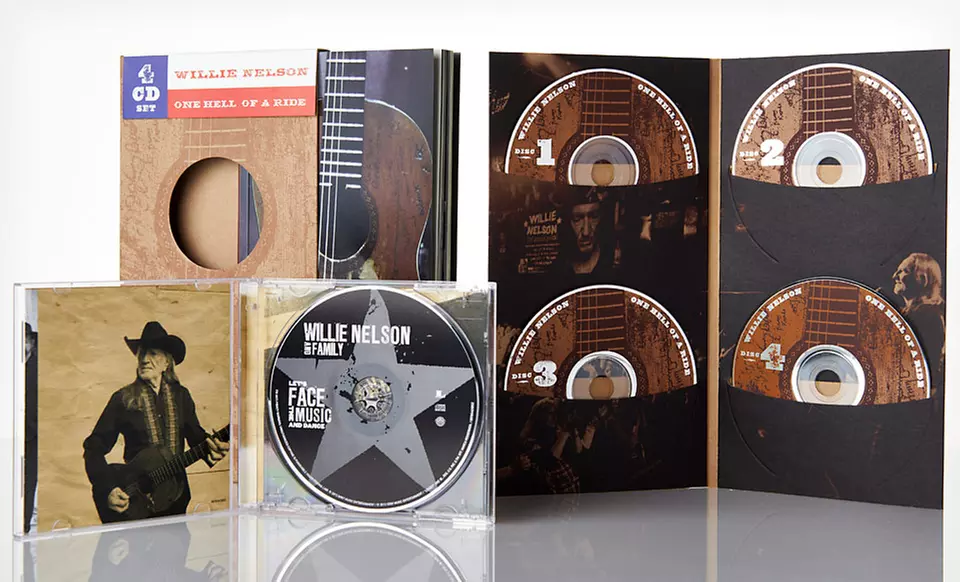 $29.99 for Willie Nelson's New Album "Let's Face the Music & Dance" & 4-CD Set ($61.98 List Price). Free Ship & Returns - Primary Image