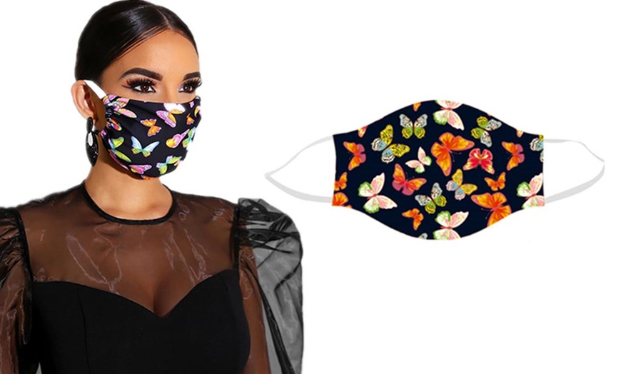 Image 4: Reusable Butterfly Face Mask