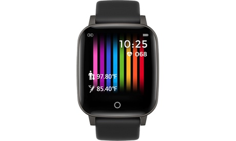 Reloj inteligente de banda para medir la temperatura corporal y la frecuencia cardiaca