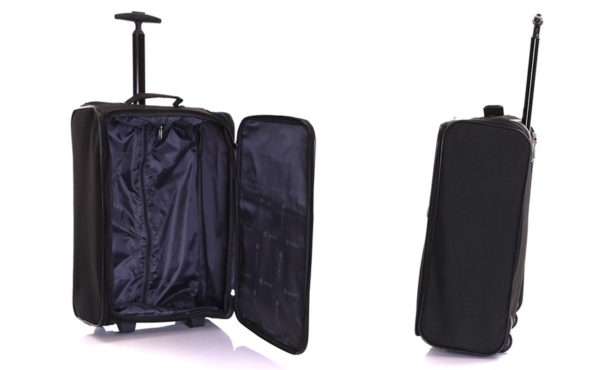 Image 3: Karabar Foldable Cabin Suitcase