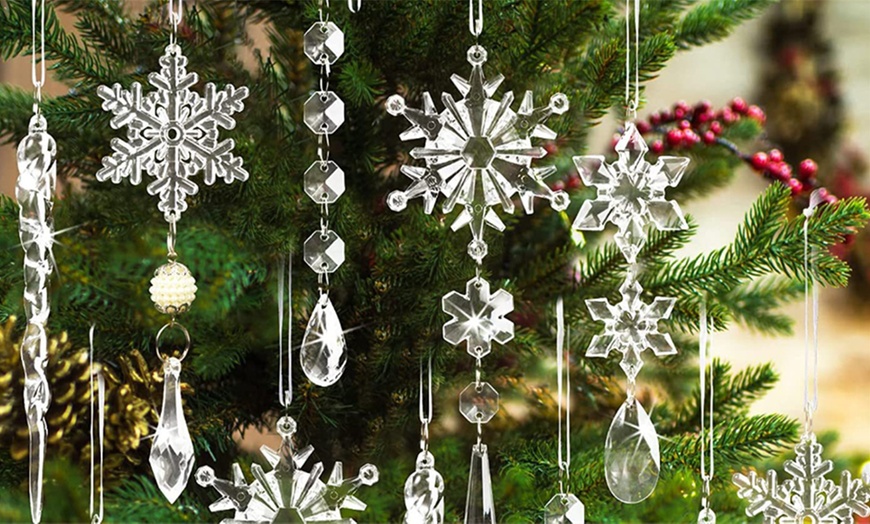 Image 4: 10-Pack of Clear Christmas Ornaments