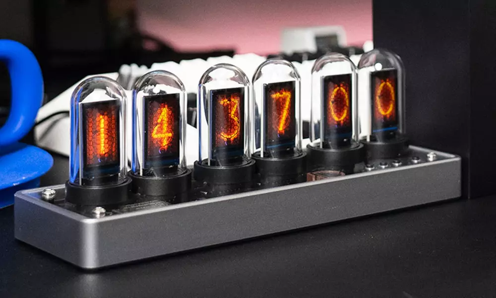 Wertgutschein Nixie-Röhrenuhr