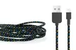 1 m oder 3 m AllesMobiel umflochtenes USB-Ladekabel – Lightning, 30 Pin oder Micro-USB - Second Medium