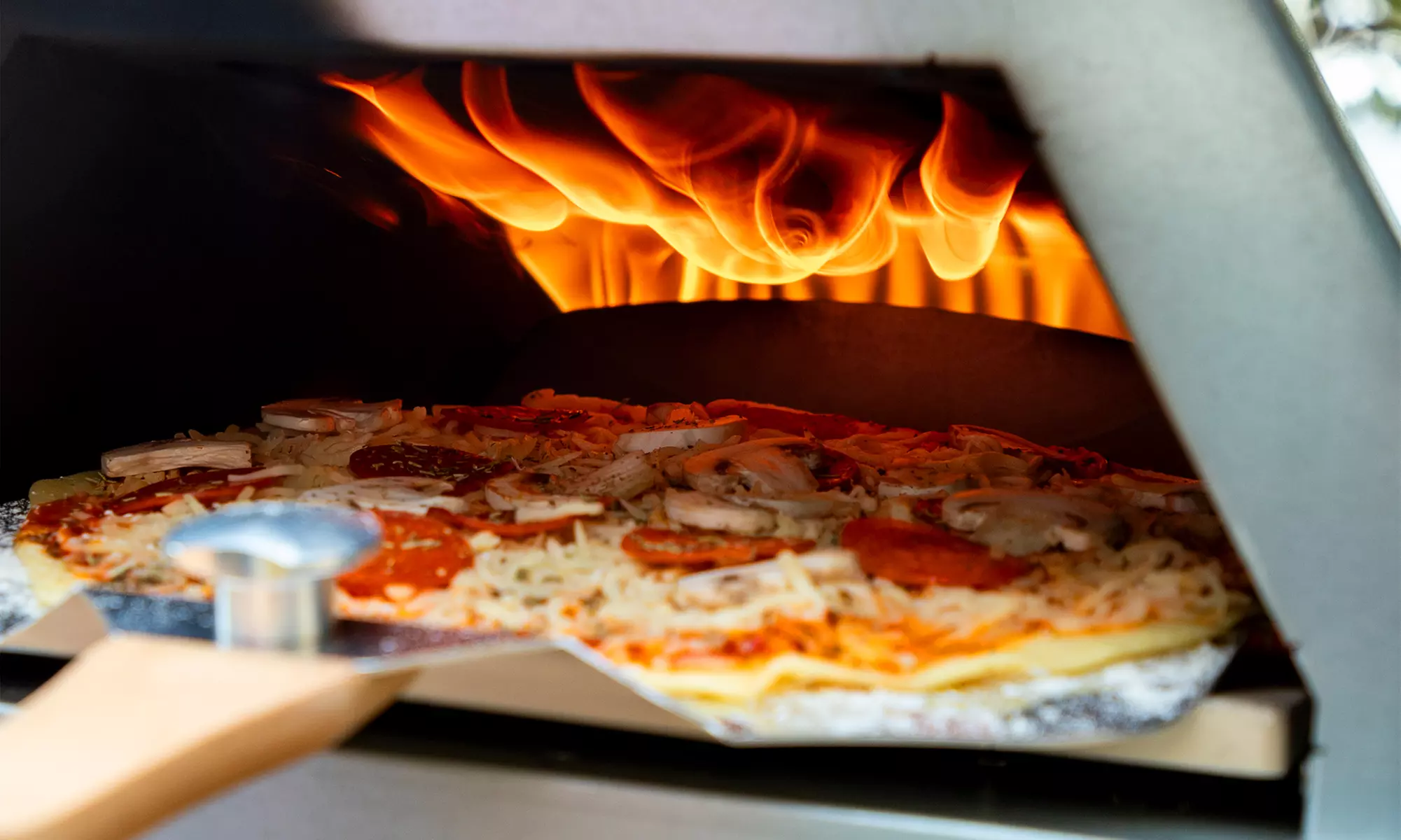 Horno de pellets para pizza, de Innovagoods