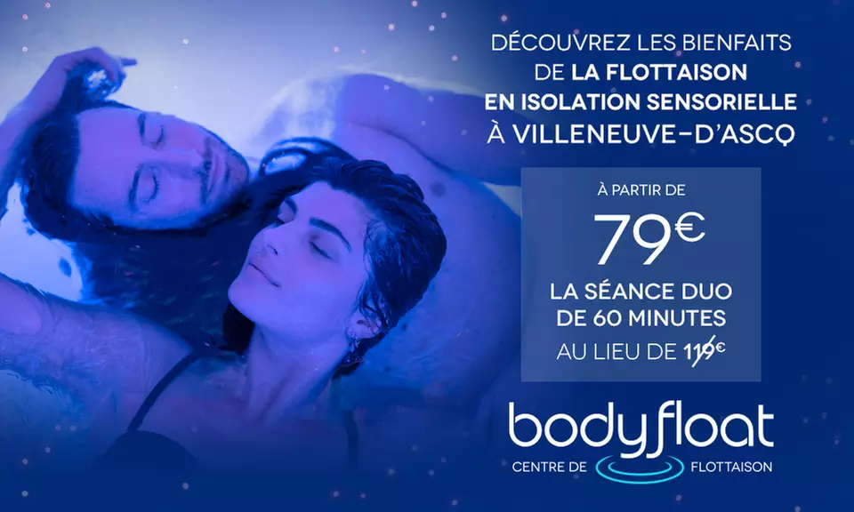 Séance de flottaison avec Body Float