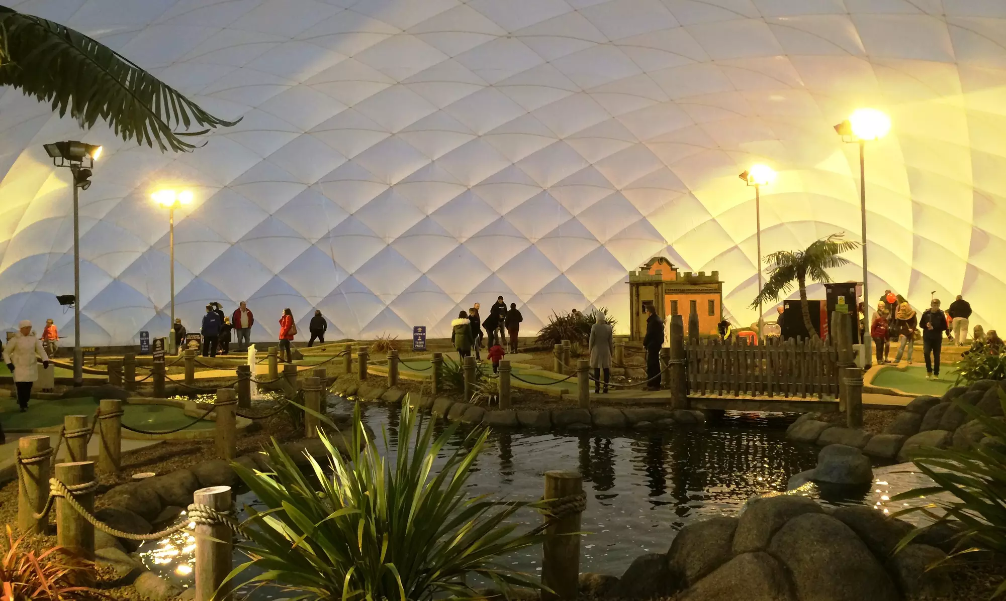 18 Holes of Adventure Golf for Two or Four People with Slush Drink