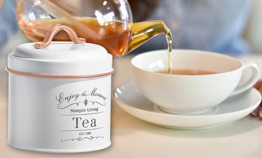 Image 6: Juego de 3 o 4 botes metálicos para cocina de Herzberg