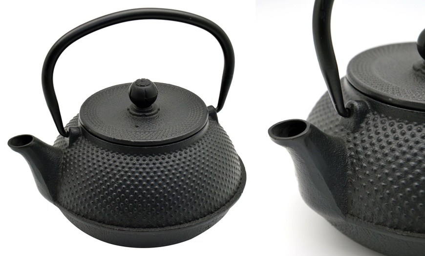 Image 3: Cast Iron Teapot