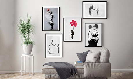 Collezione di quadri di Banksy disponibili in 3 dimensioni