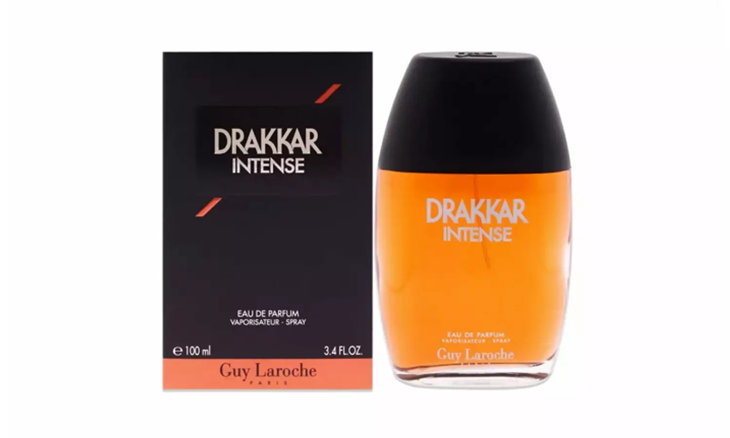 Guy Laroche Paris Drakkar Intense EDP Cologne for Men 3.4 Fl. Oz.