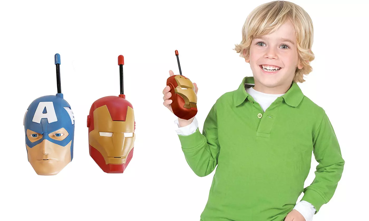Talkies-walkies enfant Avengers, La reine des neiges, Spiderman et Toy story - Primary Image