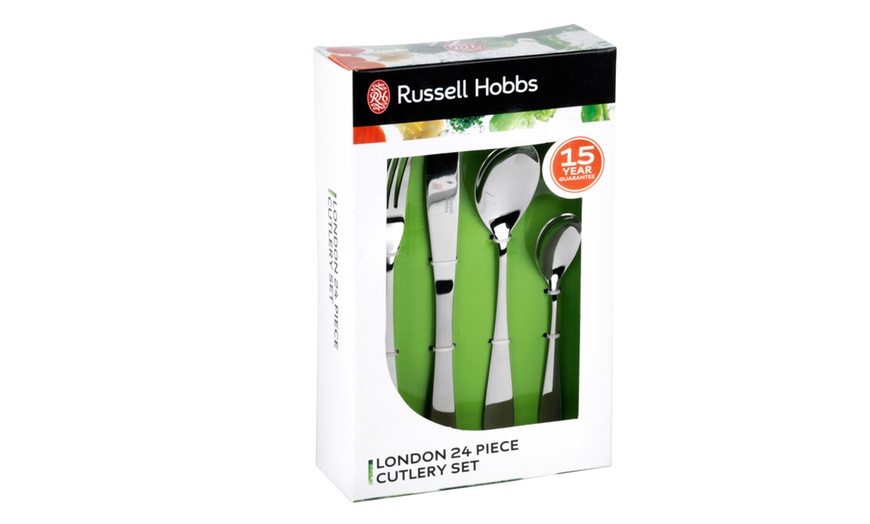 Image 11: Russell Hobbs London Cutlery Set