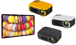 A2000 Home Mini LCD Projector 