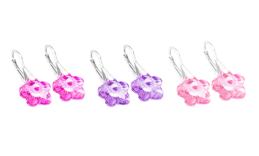 Image 21: Ah! Jewellery Earrings with Crystals from Swarovski®