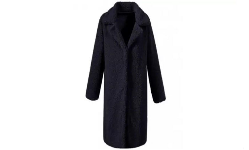 Image 5: Women's Teddy Fleece Coat