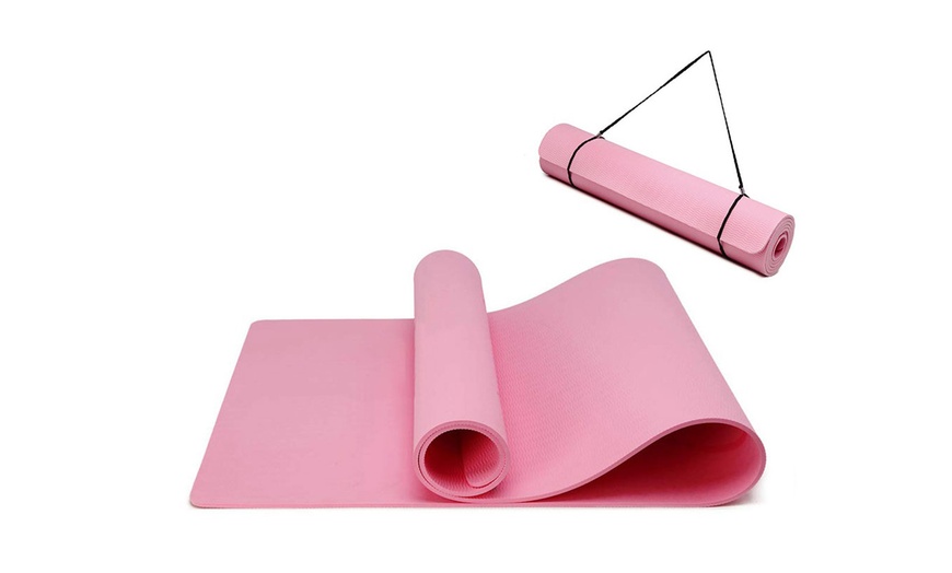 Image 4: Non-Slip Yoga Mat