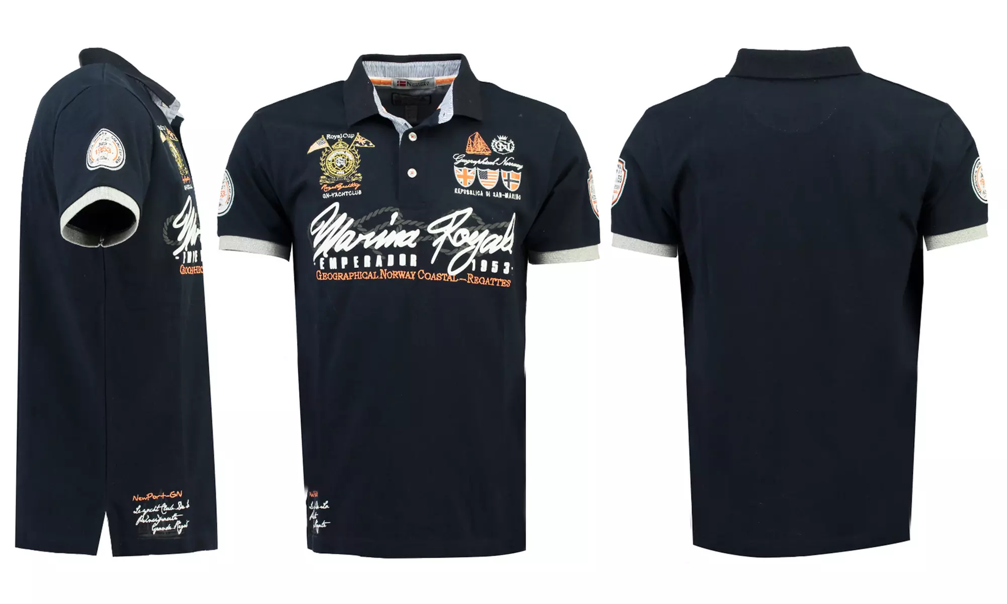 Polo manga larga Kipawa de la marca Geographical Norway - Primary Image