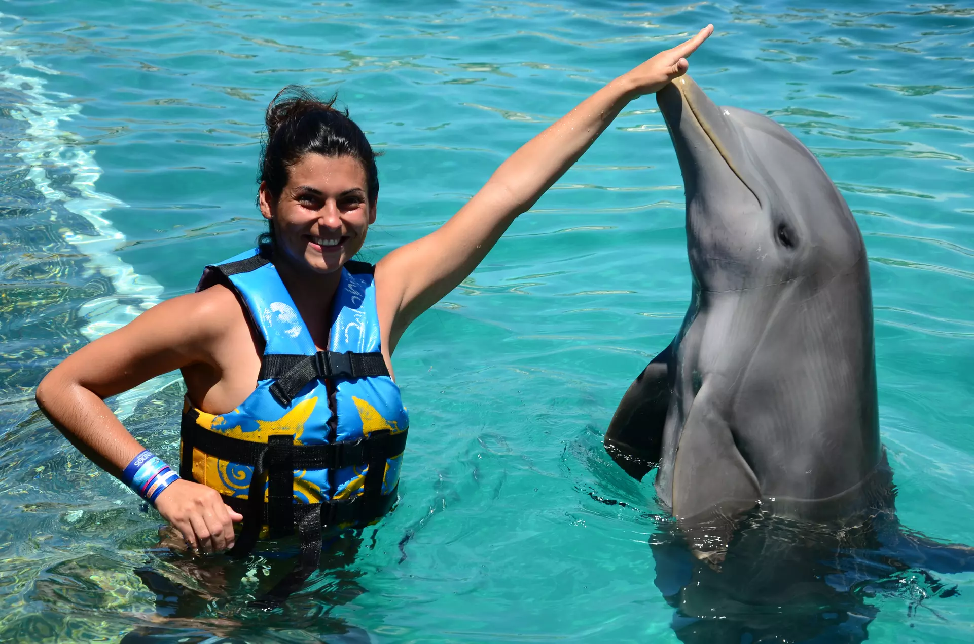 Discover Isla Muj: Royal Swim & Dolphin Encounter Await!