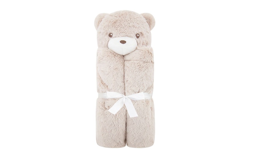 Image 6: Kids' Soft Animal Snuggle Blanket