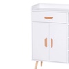 Image 2: Homcom Side Cabinet
