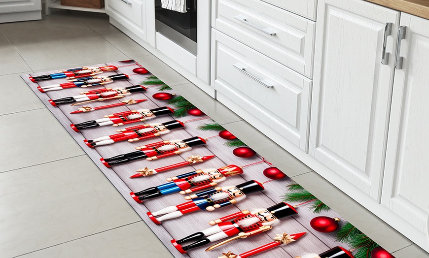 Image 13: Tapis antidérapant de Noël