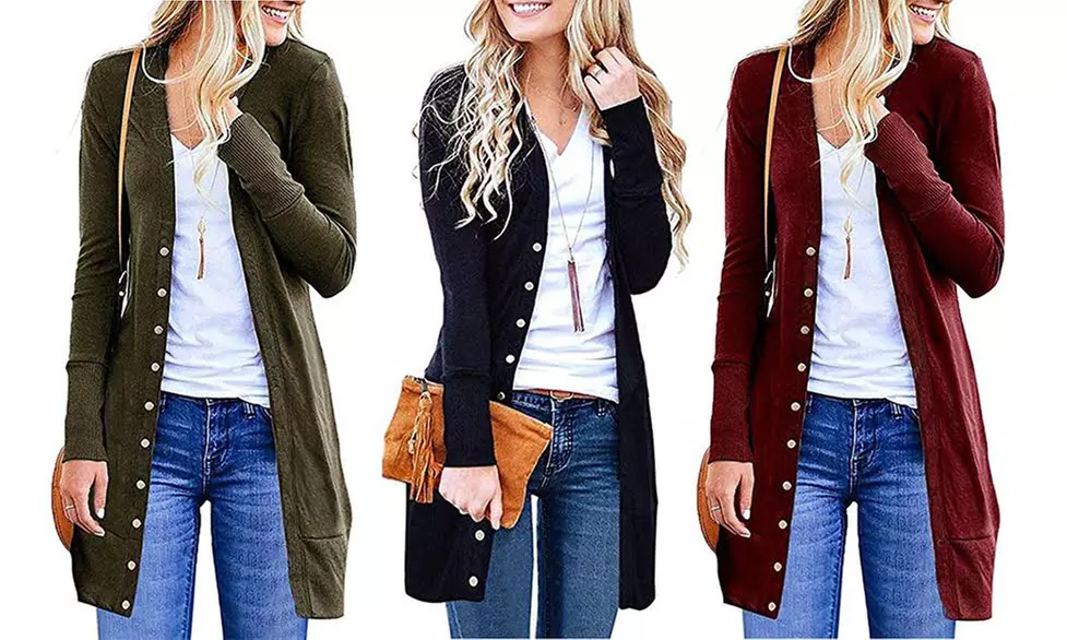 Leo Rosi Suzy Lightweight Long Button Cardigan - Primary Image