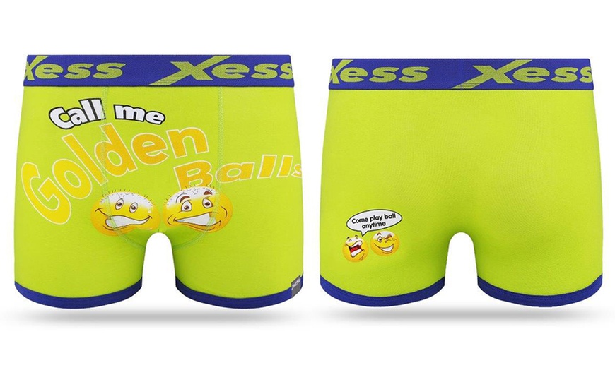 Image 9: Men's Novelty Boxers 3-Pack