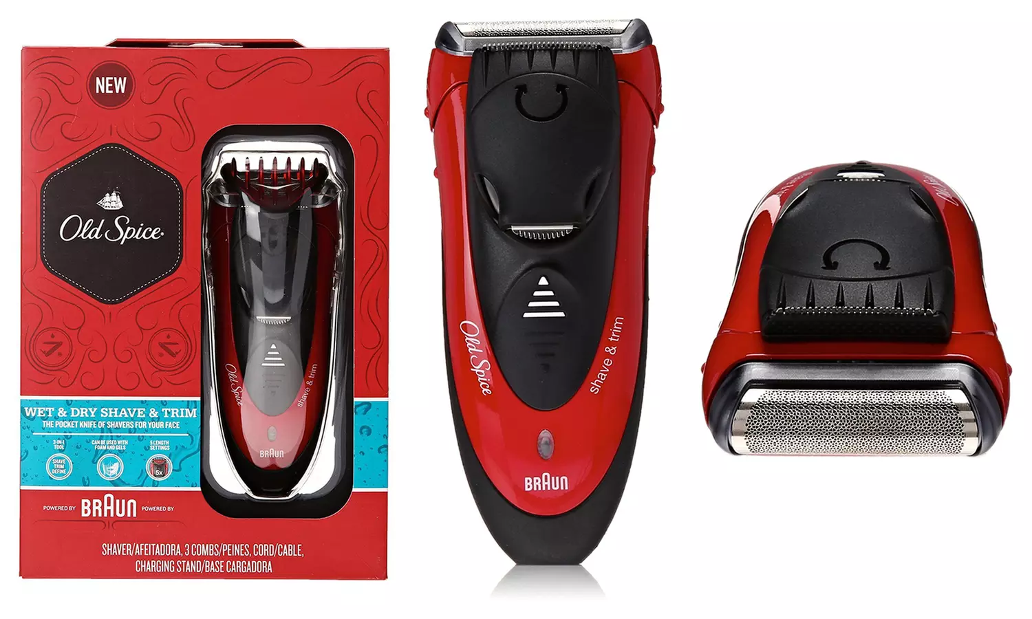 Braun Old Spice Wet & Dry Shave & Trim - Primary Image