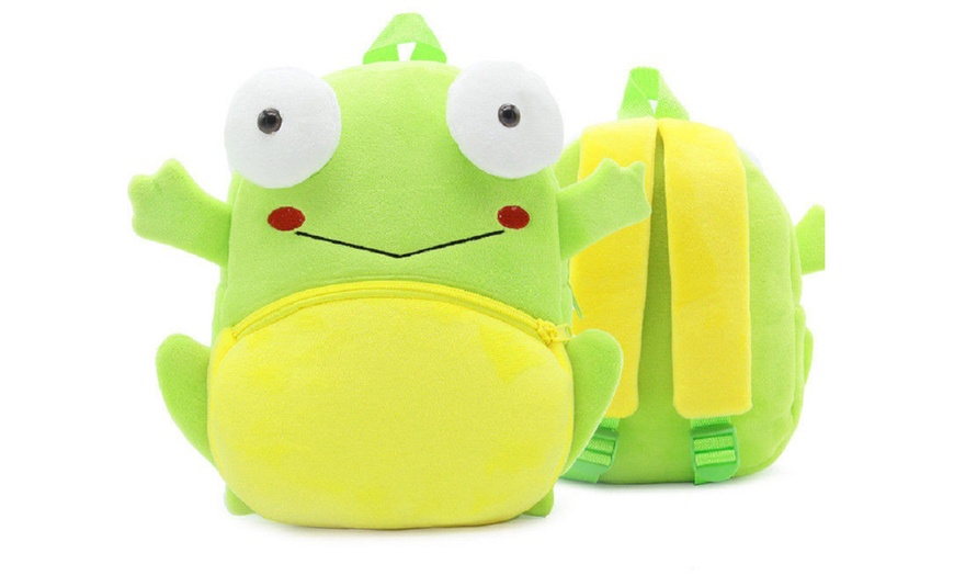 Image 12: Kids' Cartoon Animal Backpack