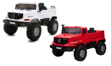Camion électrique pour enfant MERCEDES BENZ ZETROS
