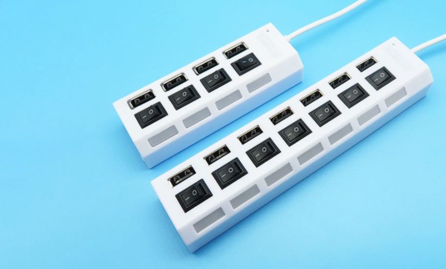 Image 4: USB 2.0 HUB with Switch