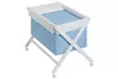 Berceau en bois pliable pour bébé Interbaby avec matelas, tour de lit, couette et linge de lit inclus - Second Medium