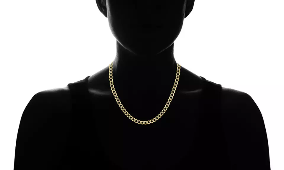 14K Gold 6.8MM Men's Diamond-Cute Pave Cuban Curb Link by Moricci - Second Medium