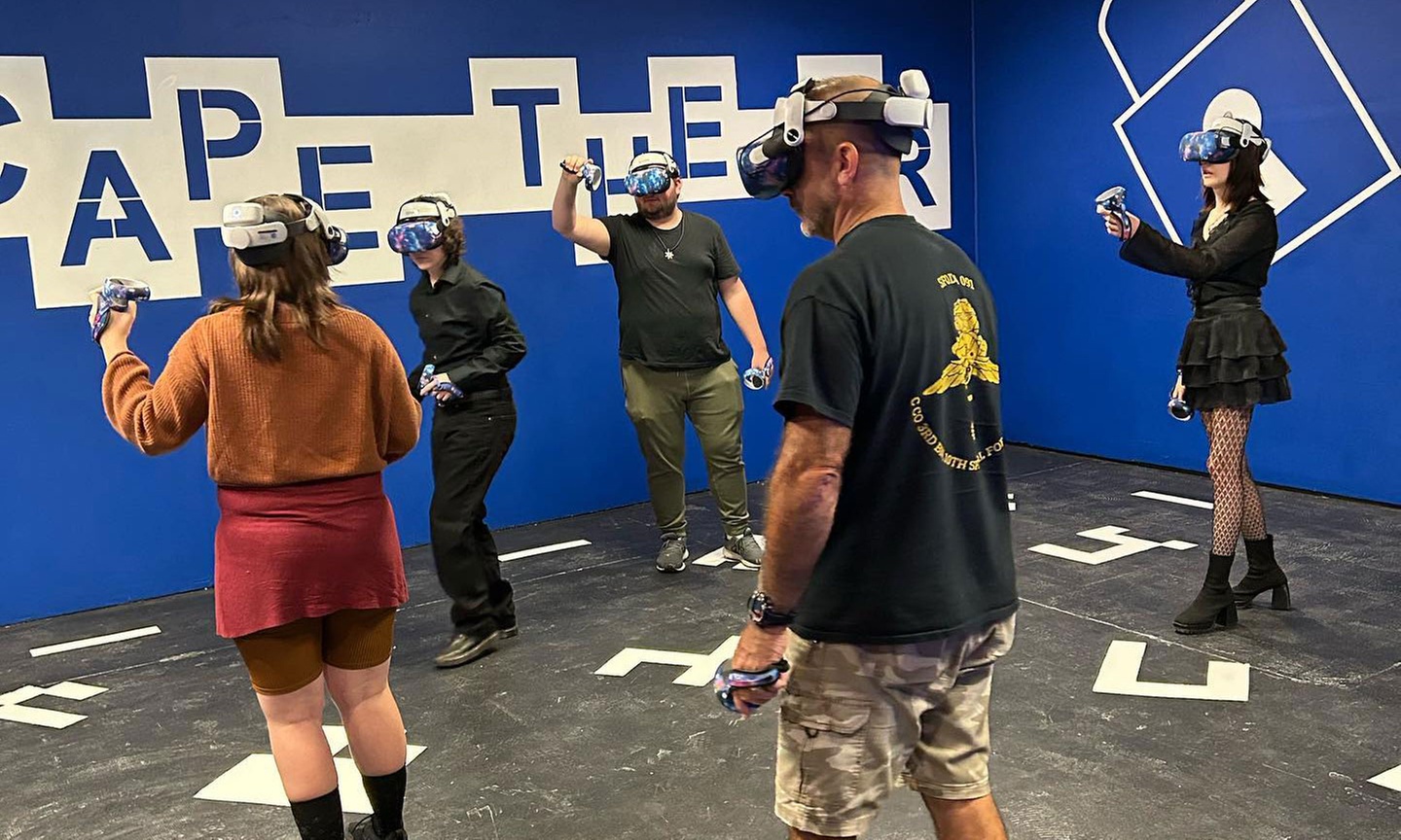 Experience VR Thrills for Groups of Two to Five on Weekdays