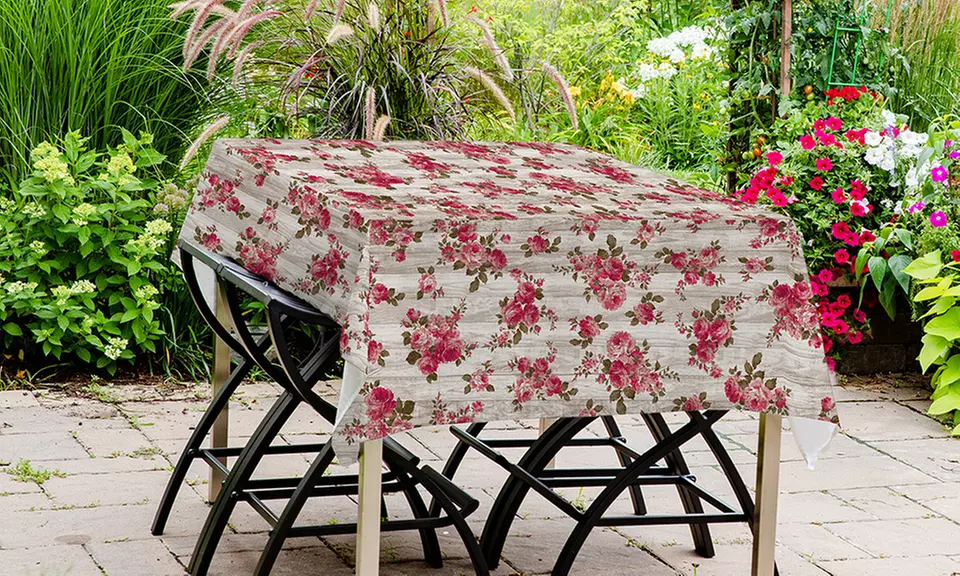 Nappe en toile cirée PVC résistante aux taches