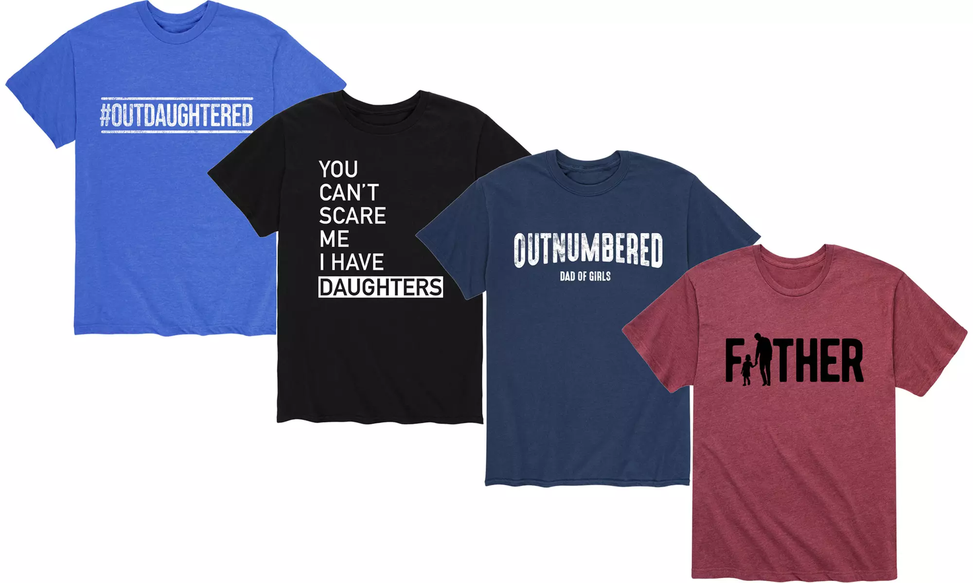 Instant Message: Men's Dad Daughter Tees (S-3XL) - Primary Image