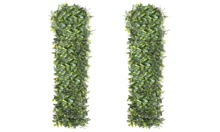 Image 10: Three or Six Meters of Rolled Ivy or Laurel Fence