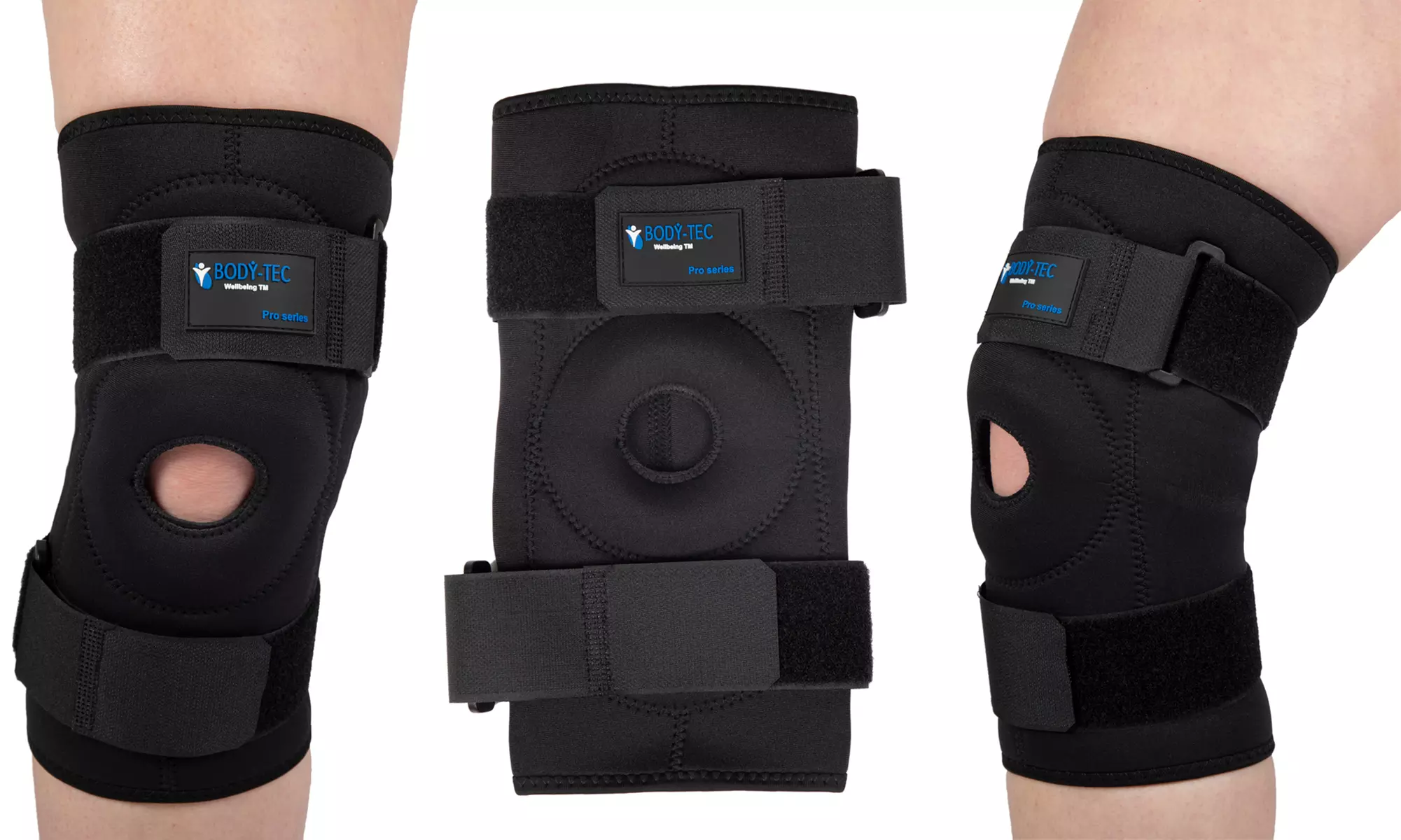 1 ou 2 orthèses de genou ajustables Body-Tec, tailles au choix - Primary Image