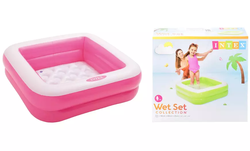 Image 1: One or Two Kids' Intex Inflatable Play Pools