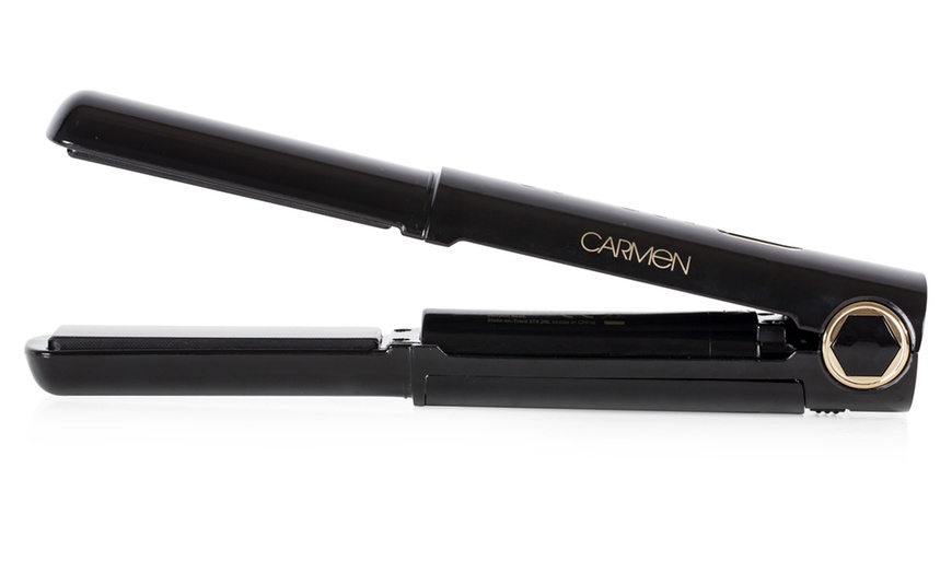 Image 2: Carmen Cordless Hair Straightener