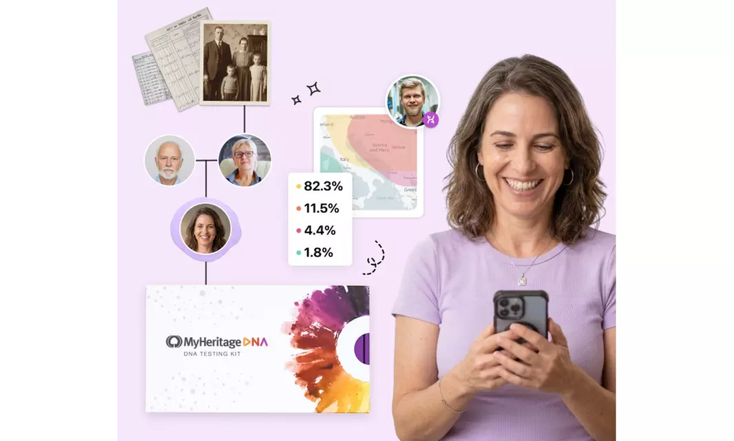 DNA-Abstammungs-Testkit opt. mit 30 Tage gratis Abo