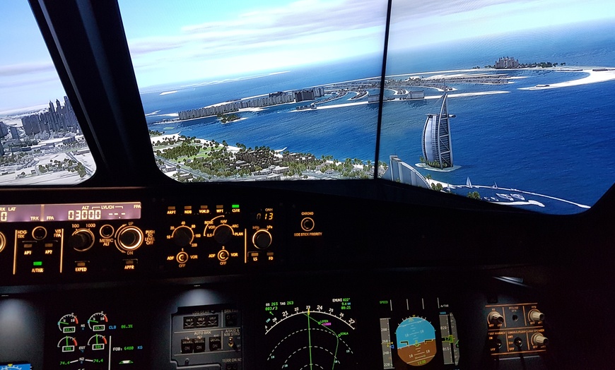 Image 2: A320 Flying Simulator Experience