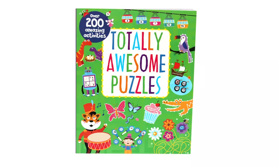 Totally Awesome Puzzles Activity Book - Primary Image