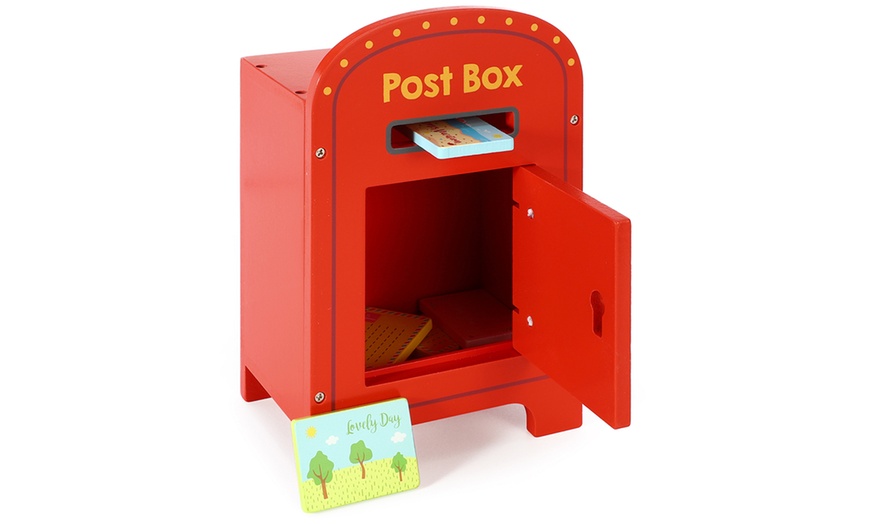 Image 3: Wooden Post Box Toy for Kids