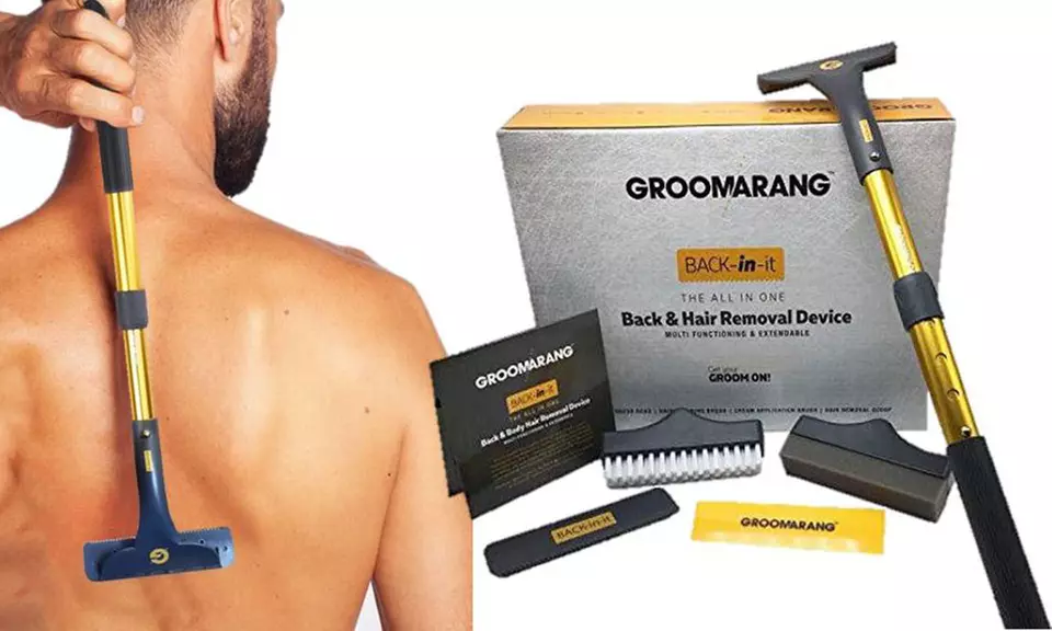 Rasoir téléscopique multifonctions pour usage dorsale - Primary Image