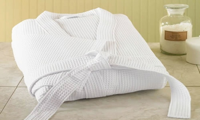 Waffle Cotton or Bamboo Robe